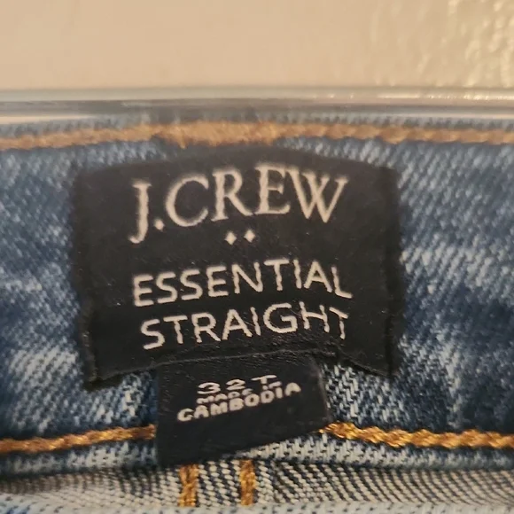 J. Crew Essential Straight Jeans - Picture 2 of 5
